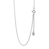 Heart Shaped Sterling Sliver Chain  Pendant